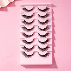 Cat Eye False Eyelashes Fox Eye Lashes Natural Look