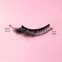 Cat Eye False Eyelashes Fox Eye Lashes Natural Look