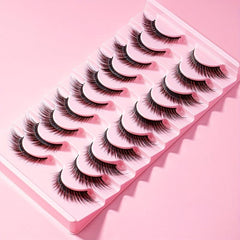 Cat Eye False Eyelashes Fox Eye Lashes Natural Look