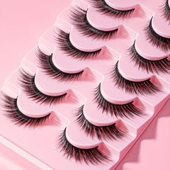 Cat Eye False Eyelashes Fox Eye Lashes Natural Look