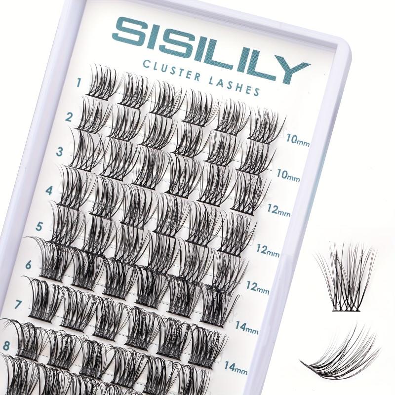 72 Lash Clusters Mega Volume C D Curl DIY Extensions