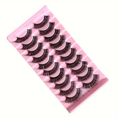 Big Eye Makeup False Eyelashes Natural Thick Simulated Eyelashes