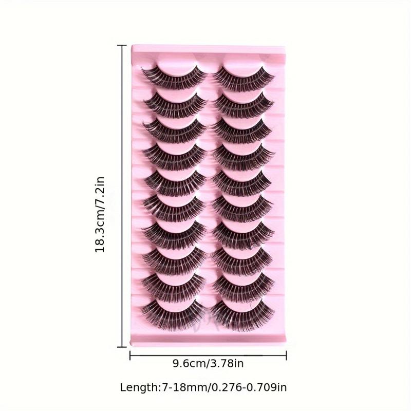 Big Eye Makeup False Eyelashes Natural Thick Simulated Eyelashes