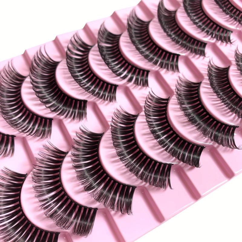 Big Eye Makeup False Eyelashes Natural Thick Simulated Eyelashes