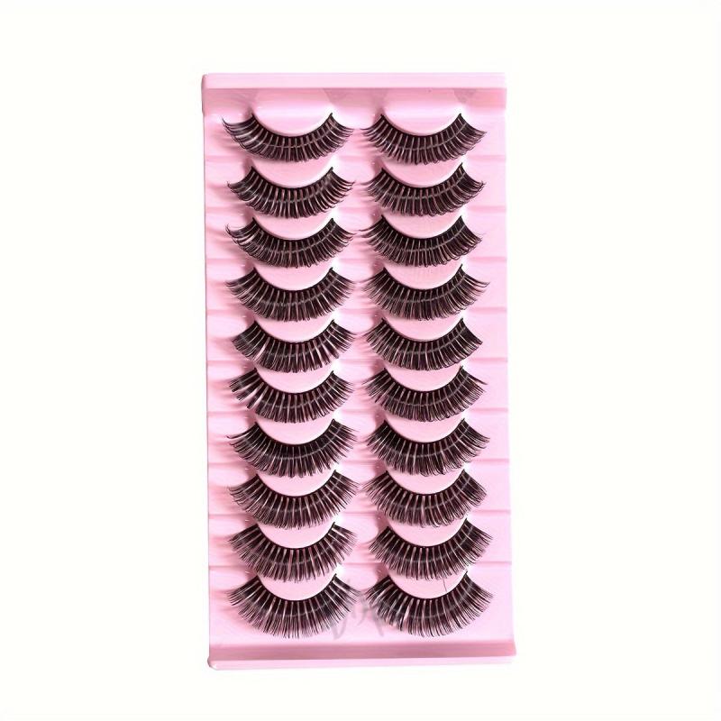 Big Eye Makeup False Eyelashes Natural Thick Simulated Eyelashes