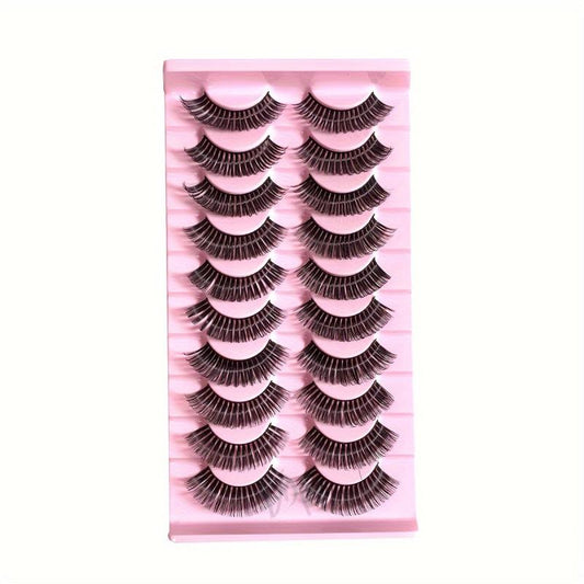 Big Eye Makeup False Eyelashes Natural Thick Simulated Eyelashes
