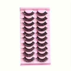 Big Eye Makeup False Eyelashes Natural Thick Simulated Eyelashes