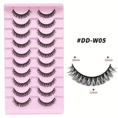 Wispy Faux Mink Lashes Fluffy Fairy Cat Eye Lashes