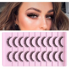 Wispy Faux Mink Lashes Fluffy Fairy Cat Eye Lashes