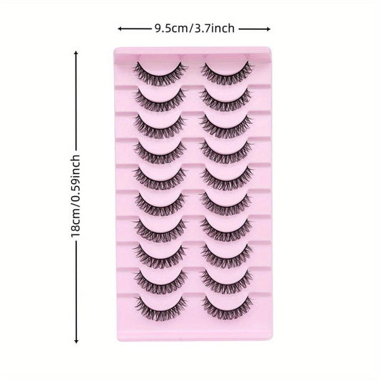 Wispy Faux Mink Lashes Fluffy Fairy Cat Eye Lashes