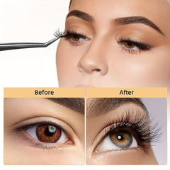 DIY Individual Eyelash Cluster C Curling Lightweight False Eyelashes