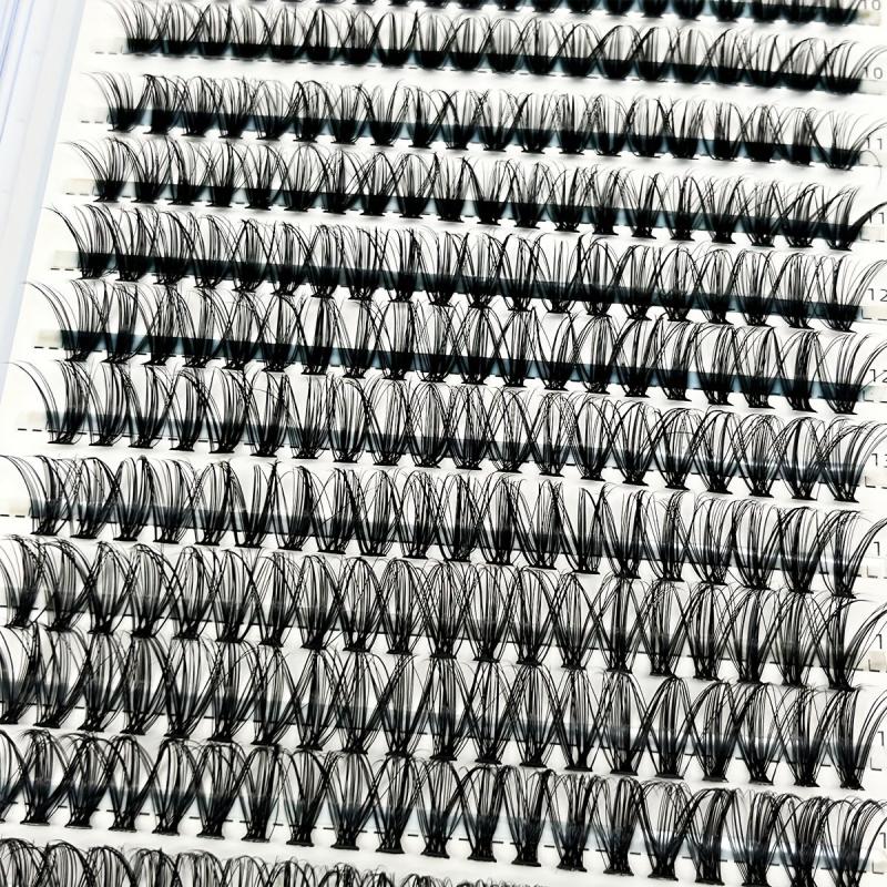 DIY Individual Eyelash Cluster C Curling Lightweight False Eyelashes