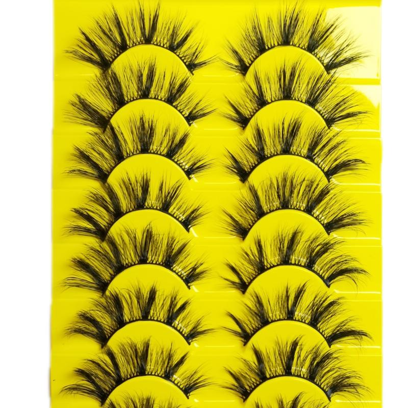 10 Pairs Fluffy Curling Thick Soft False Eyelashes JB21