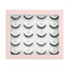 10 Pairs Natural False Eyelashes Curling Daily Makeup