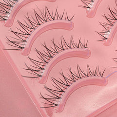 Natural Soft Anime Eyes False Lashes 4 Pairs