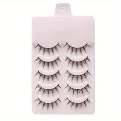 5 Pairs Little Devil False Eyelashes for Natural Look