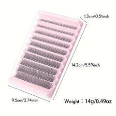 DIY Cluster False Eyelashes C Curling Lashes Extension