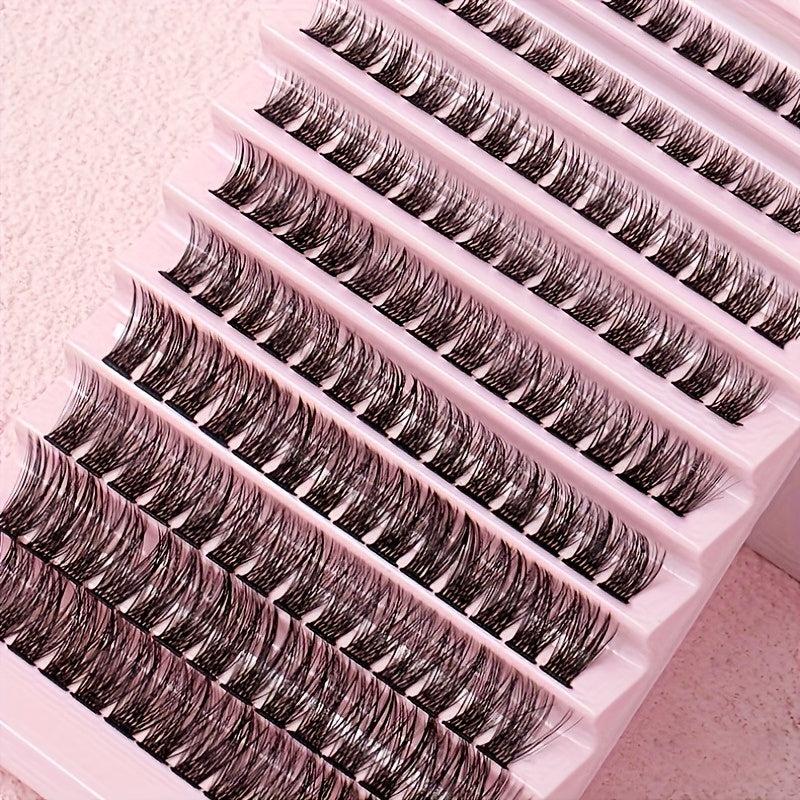 DIY Cluster False Eyelashes C Curling Lashes Extension