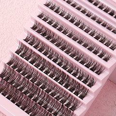 DIY Cluster False Eyelashes C Curling Lashes Extension