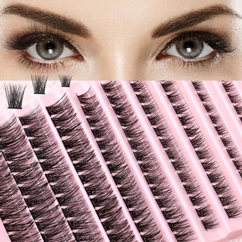 DIY Cluster False Eyelashes C Curling Lashes Extension