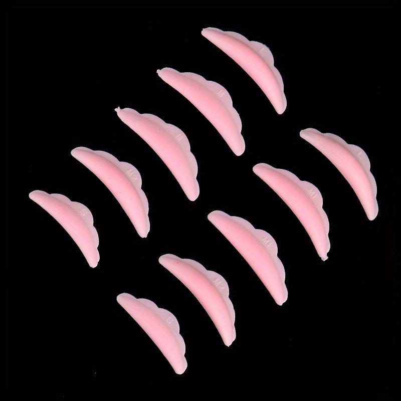 5 Pairs Silicone Eyelash Perm Pads Lash Lift Pads Rods