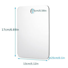 Portable Fogless Shower Mirror for Men and Women