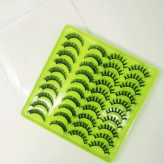 3D Faux Mink Hair False Eyelashes for Party Daily Use, Two Styles Mixed