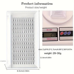 DIY 6D Clusters Lashes for Natural Look 3D Effect 8-15mm