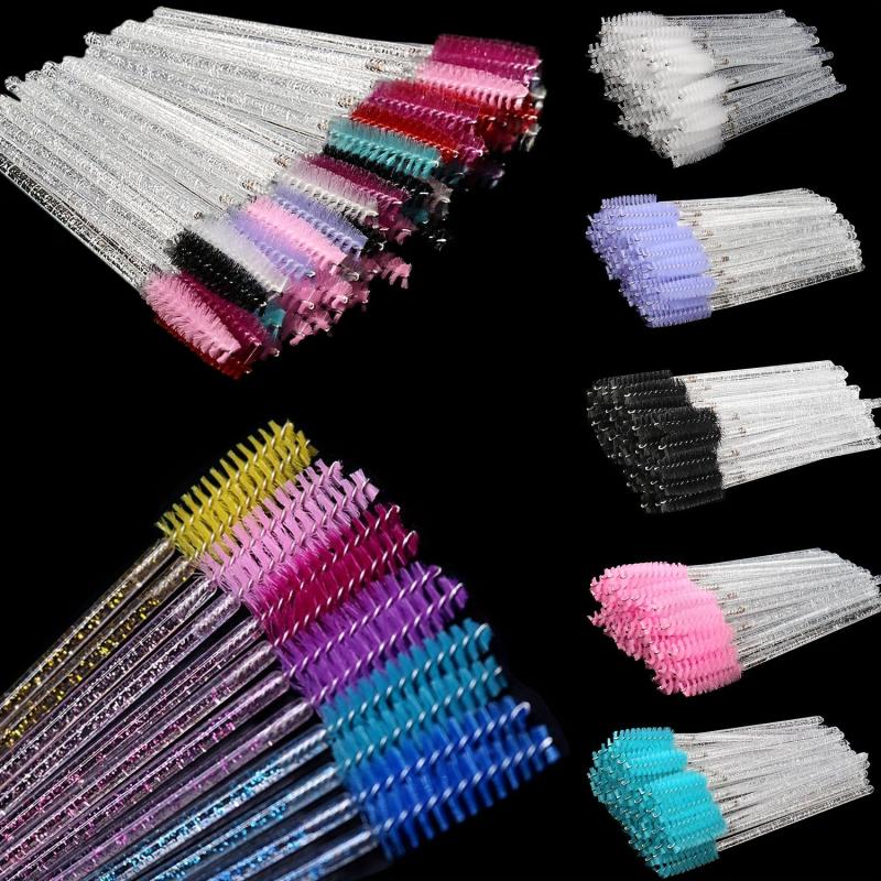 Crystal Glitter Mascara Wands for Lashes and Brows