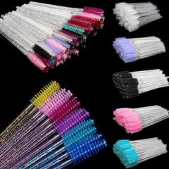 Crystal Glitter Mascara Wands for Lashes and Brows