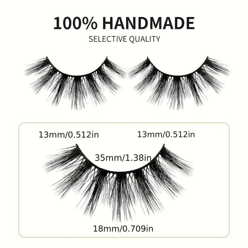 Fiber Silk False Eyelashes Cluster Like False Eyelashes