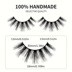 Fiber Silk False Eyelashes Cluster Like False Eyelashes