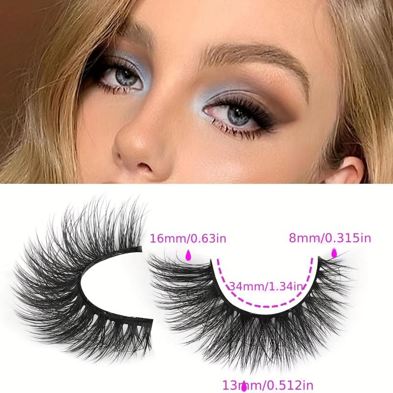 Luminous Fluorescent False Eyelashes Butterfly Sequin Decorative