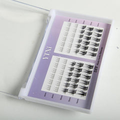 Natural Simulated Eyelash Segmented Lashes Easy Applying