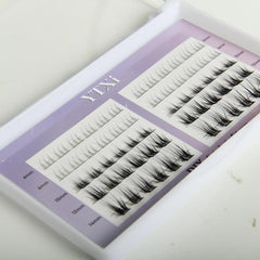 Natural Simulated Eyelash Segmented Lashes Easy Applying