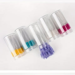 100pcs Eyelash Brushes & Mascara Wands with Box