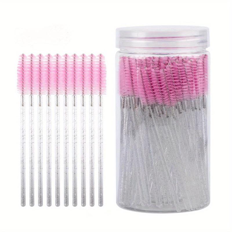 100pcs Eyelash Brushes & Mascara Wands with Box