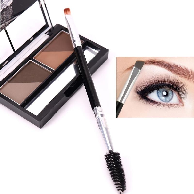 5 Pcs 2-In-1 Eyebrow and Mascara Brush Eyelash Spoolie Brushes