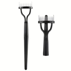 Eyelash Comb Eyebrow Brush Eyelashes Separator Metal Teeth Lash Comb