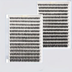 DIY Lash Clusters Easy Wear Reusable Soft Natural False Eyelashes Wispy Lashes