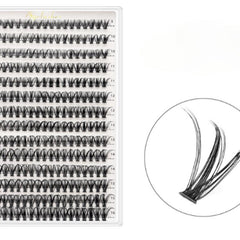 DIY Lash Clusters Easy Wear Reusable Soft Natural False Eyelashes Wispy Lashes