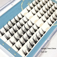 False Eyelashes Little Devil Comics Extensions DIY Individual Cluster Lashes