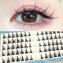 False Eyelashes Little Devil Comics Extensions DIY Individual Cluster Lashes