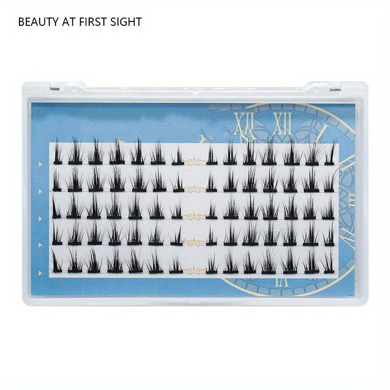 False Eyelashes Little Devil Comics Extensions DIY Individual Cluster Lashes