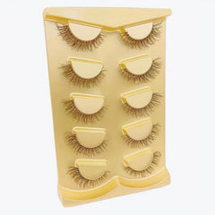 5 Pairs 3D 6D Fluffy Faux Mink Lashes for Daily & Party Makeup