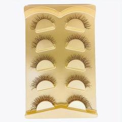 5 Pairs 3D 6D Fluffy Faux Mink Lashes for Daily & Party Makeup
