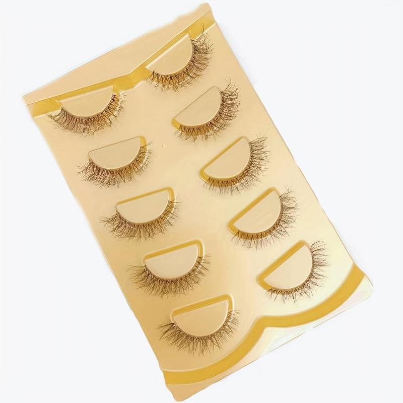 5 Pairs 3D 6D Fluffy Faux Mink Lashes for Daily & Party Makeup