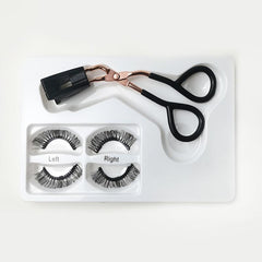 Magnetic Eyelashes Kit w/ Applicator Tool, Dual Magnetic Clips & Glue