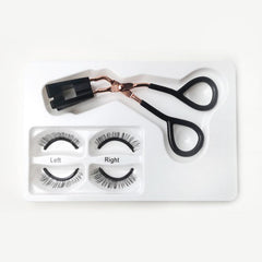 Magnetic Eyelashes Kit w/ Applicator Tool, Dual Magnetic Clips & Glue