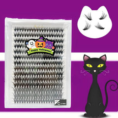 Halloween Style C Curling Mixed Length Thick Eyelashes 9-16mm
